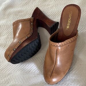 Candies Wooden Clogs